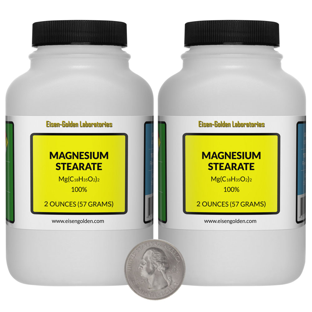 Magnesium Stearate 4 Ounces 2 Bottles 